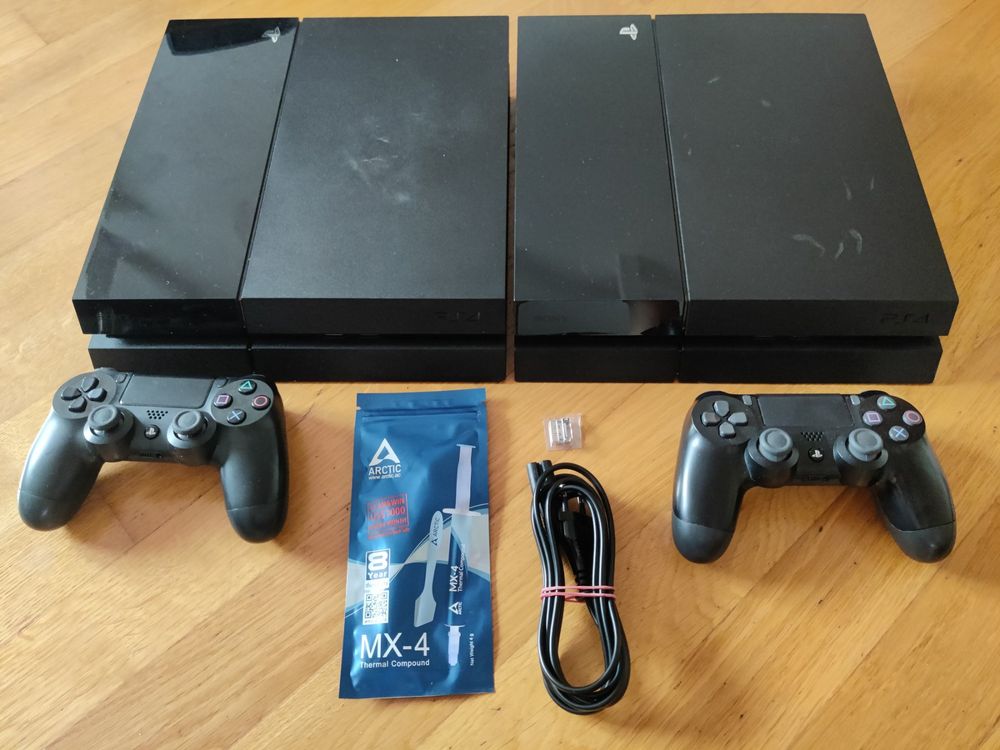 Sony Playstation 4 PS4 Mit 2 Controller Dualshock 4 Kaufen Auf Ricardo