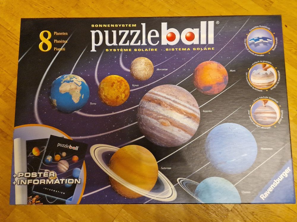 Ravensburger Puzzleball Sonnensystem Planeten Kaufen Auf Ricardo