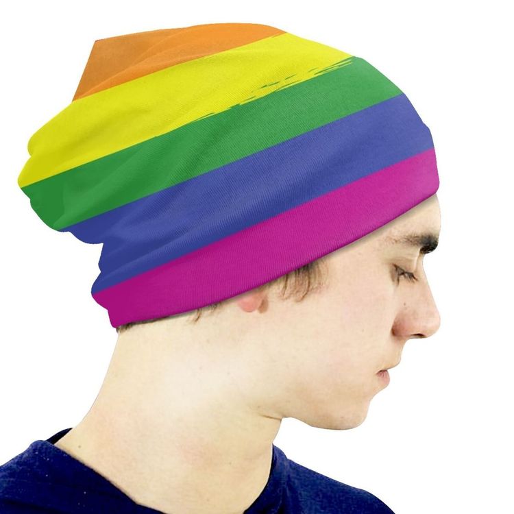 Beanie Regenbogen Rainbow Lgtbq Gay Queer Csd Trans Lesbian Kaufen