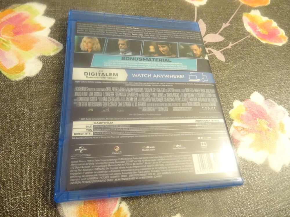 Atomic Blonde Blu Ray Kaufen Auf Ricardo