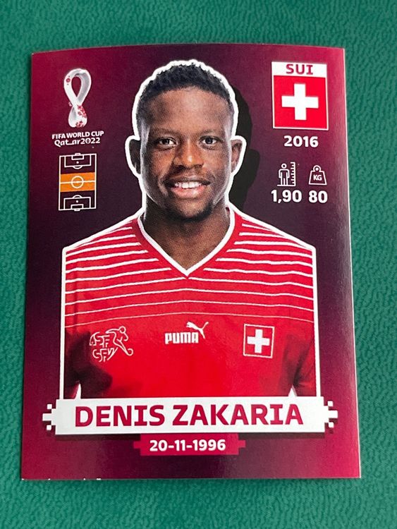 Panini WM22 SUI 15 Kaufen Auf Ricardo