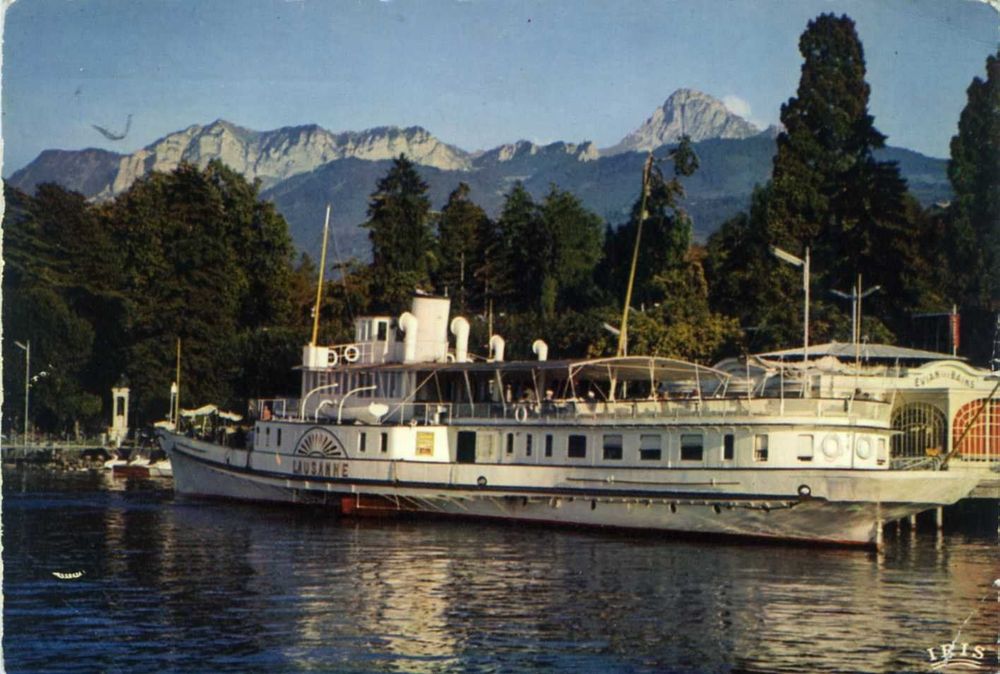 MS Lausanne Radschiff Lac Léman ex Dampfschiff Genfersee Kaufen