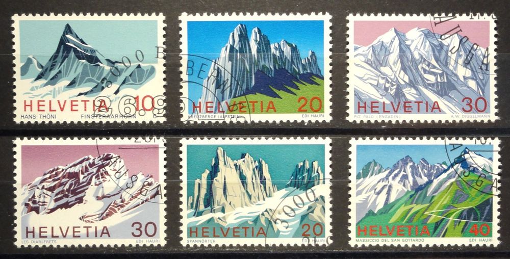 1966 1976 Schweizer Alpen II III IV V VI VII Kaufen Auf Ricardo