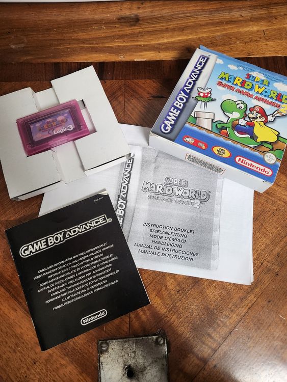 Game Boy Advance Super Mario World Advance In Ovp Kaufen Auf Ricardo