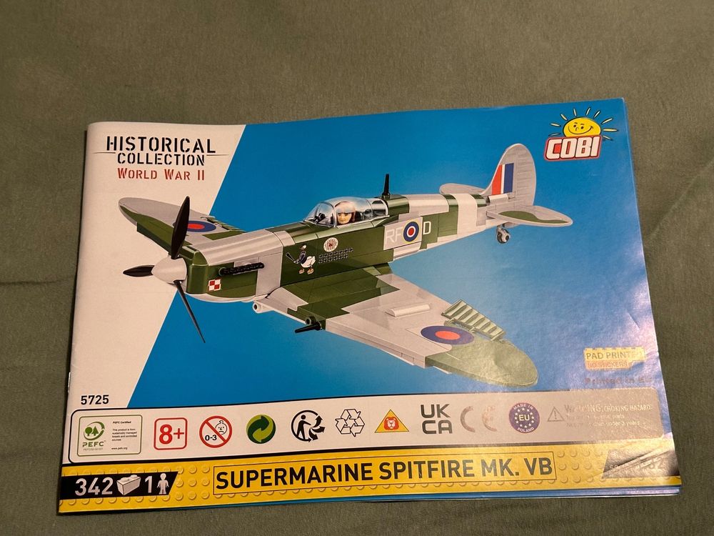 Cobi 5725 Supermarine Spitfire MK VB Kaufen Auf Ricardo