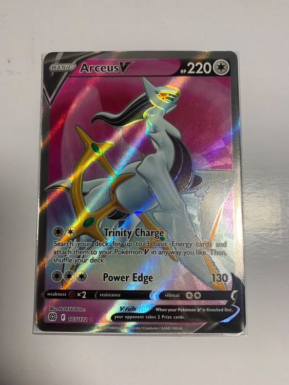 Pokemon Karte Arceus Full Art Kaufen Auf Ricardo