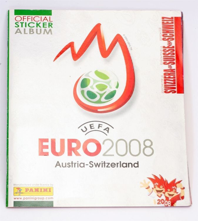 EURO 2008 Schweiz Panini Album Komplett Kaufen Auf Ricardo