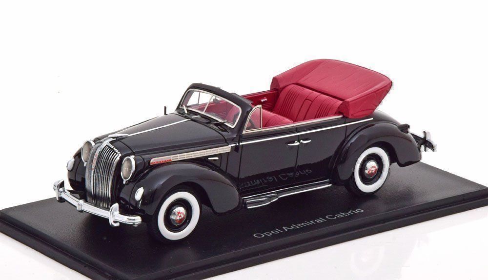 Opel Admiral Cabriolet Schwarz Von Neo Scale Kaufen