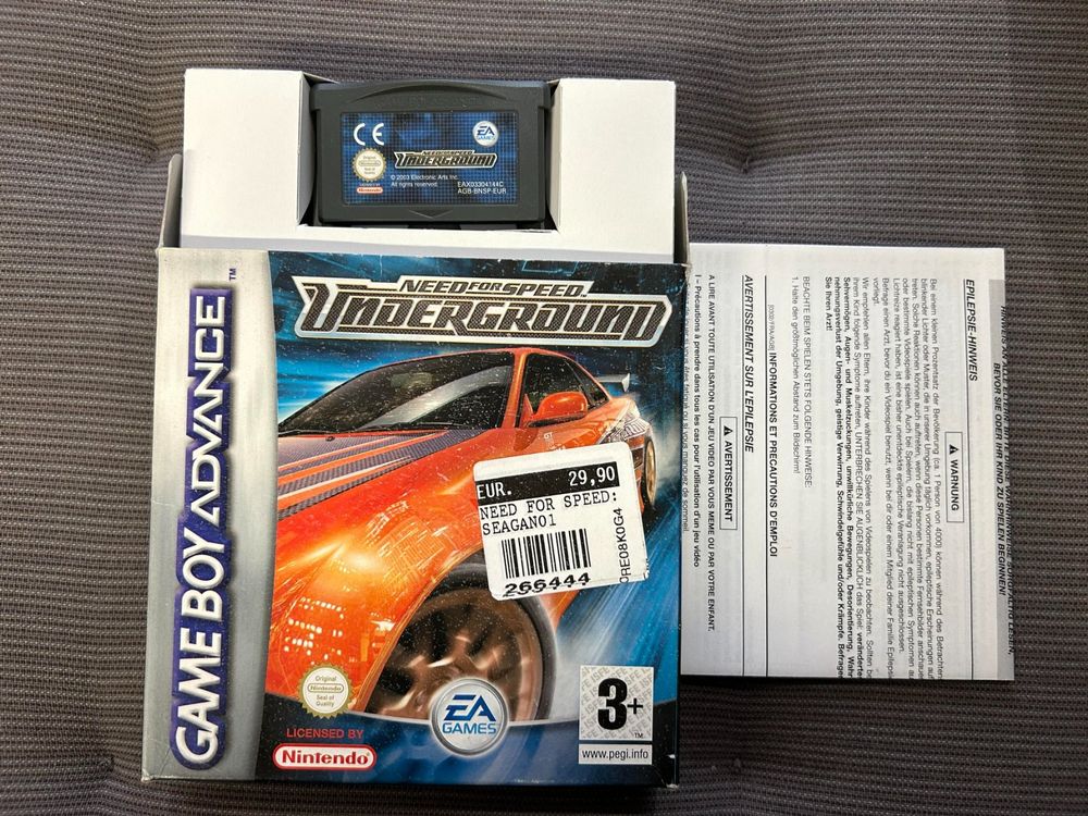 Need For Speed Underground Game Boy Advance Kaufen Auf Ricardo