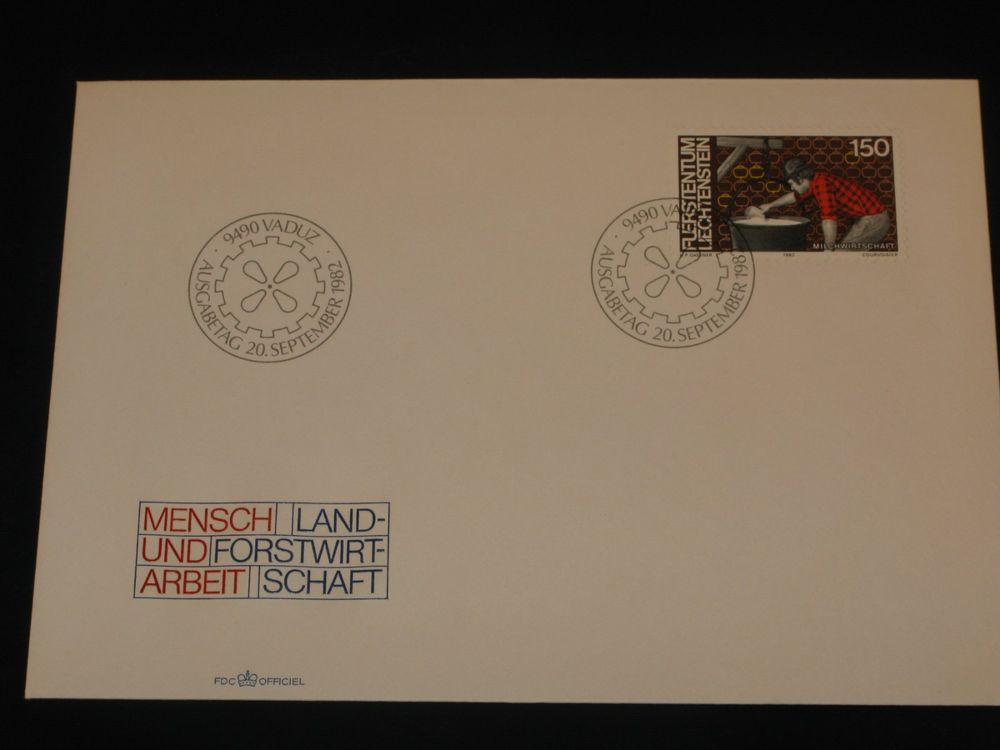 F Rstentum Liechtenstein Fdc Nr Kaufen Auf Ricardo