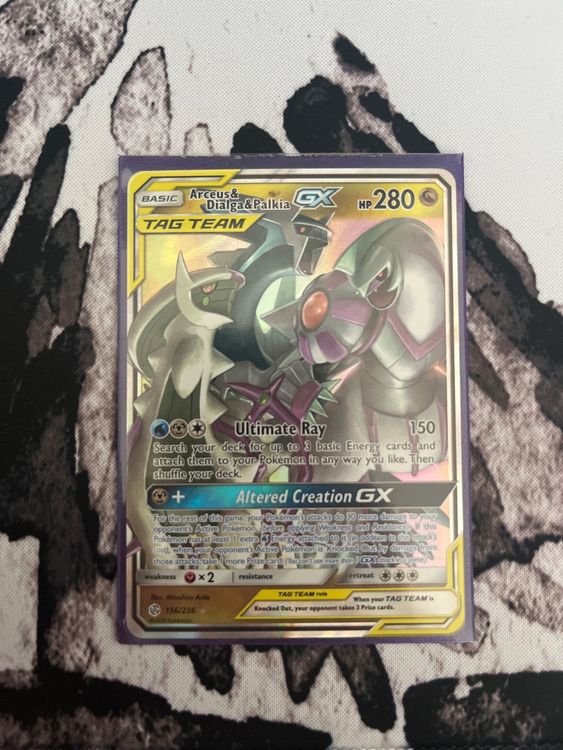 Arceus Dialga Palkia Gx Kaufen Auf Ricardo