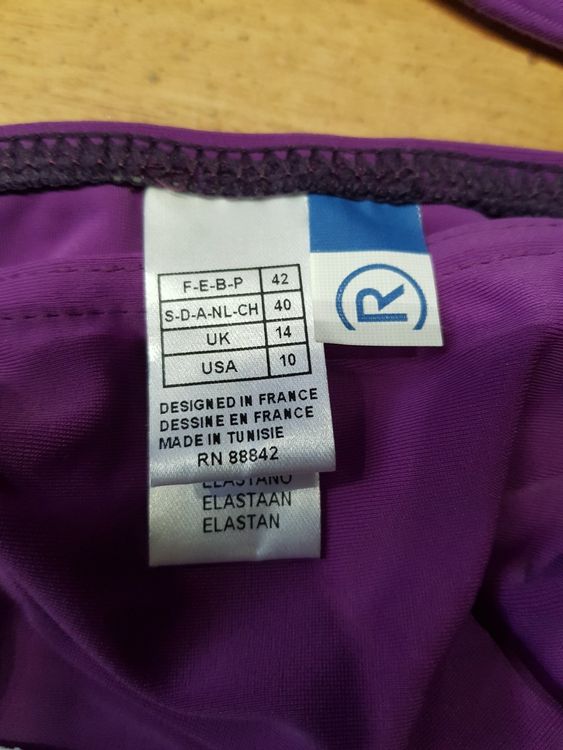 Bikini Neu Und Violett Von La Redoute Gr 40 Und 80D Kaufen Auf Ricardo