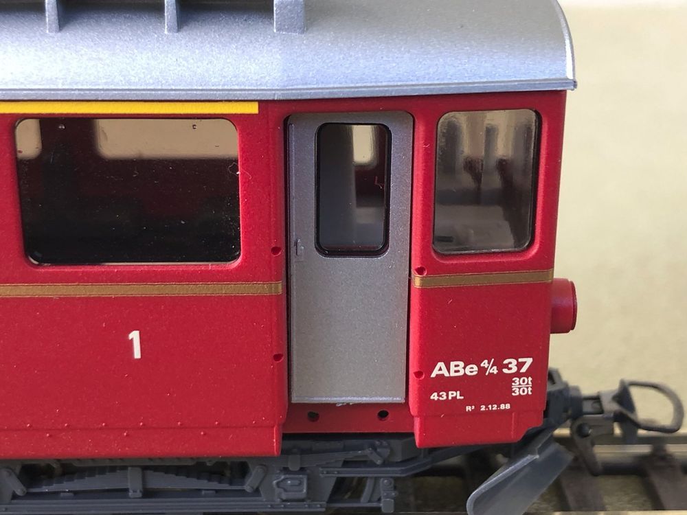 BEMO 1268 147 ABe 4 4 RhB 37 Berninatriebwagen HOm Kaufen Auf Ricardo