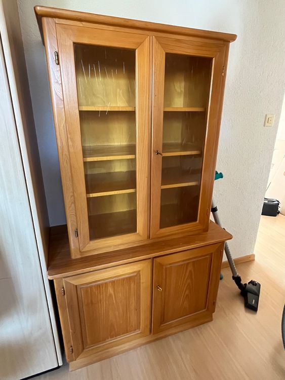 Antikes Buffet Bzw Schrank Mit Glas Kaufen Auf Ricardo