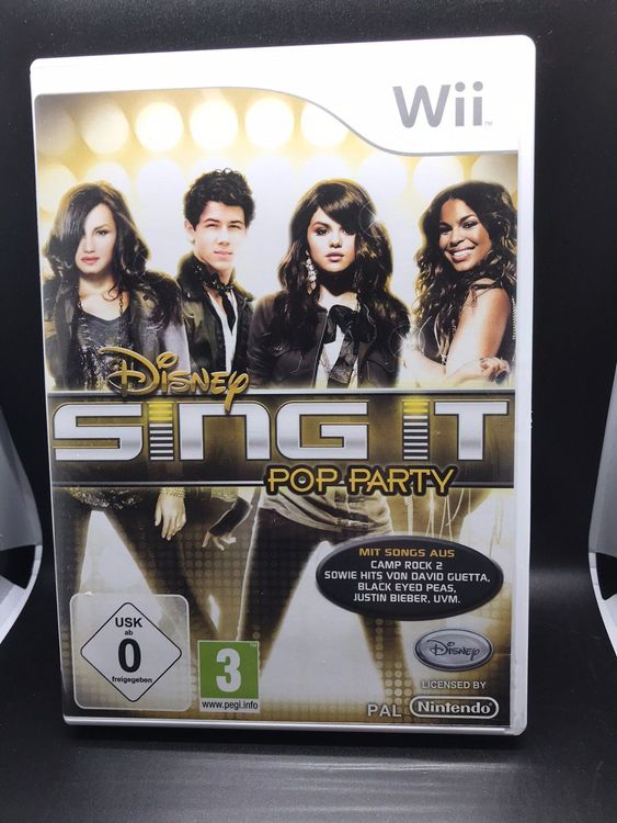 Disney Sing It Pop Party Wii Kaufen Auf Ricardo