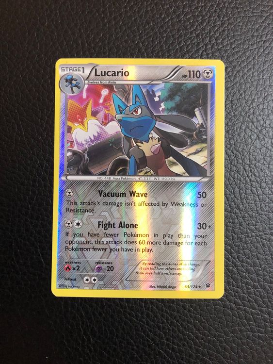 Xy Fates Collide Lucario Rare Reverse Ab Kaufen Auf Ricardo