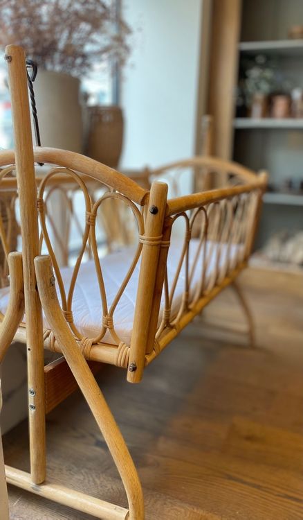 Stubenwagen Babywiege Babybett Rattan Kaufen Auf Ricardo