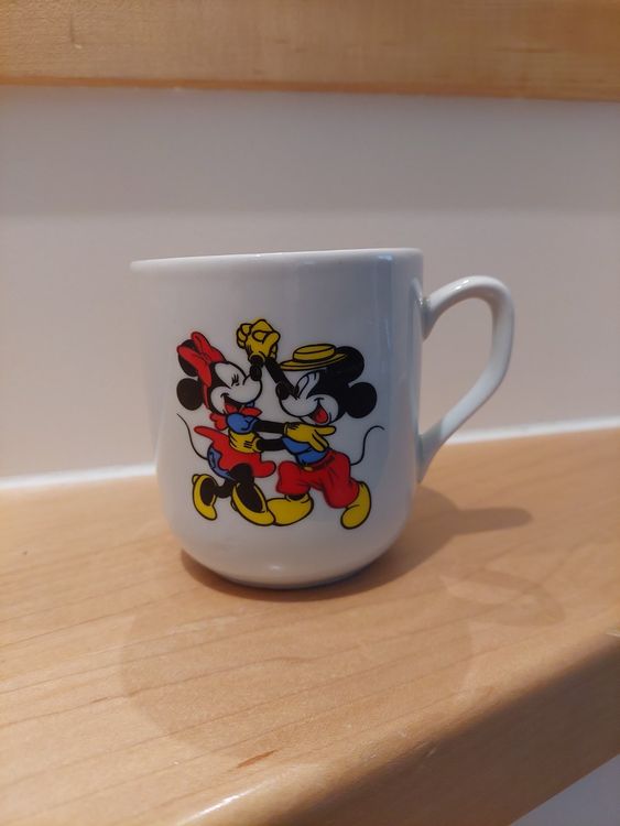 Ltere Mickey Maus Minnie Tasse Kaufen Auf Ricardo