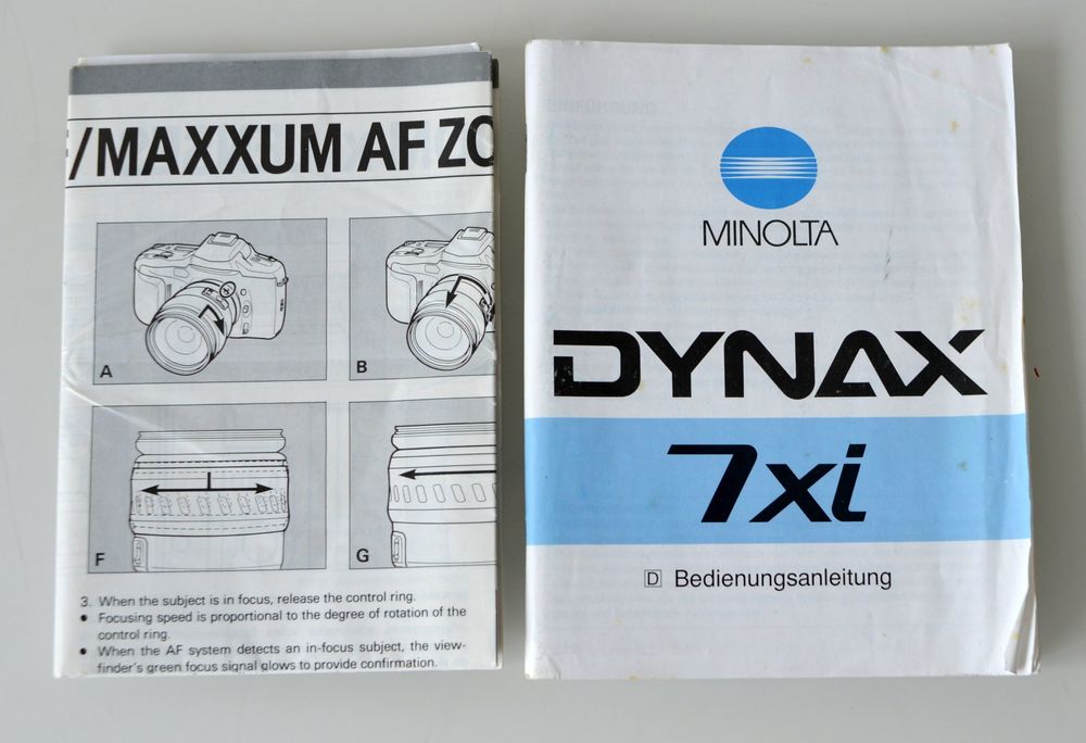 Minolta Dynax Xi Mit Af Mm Sammlerst Ck Ab Kaufen Auf Ricardo