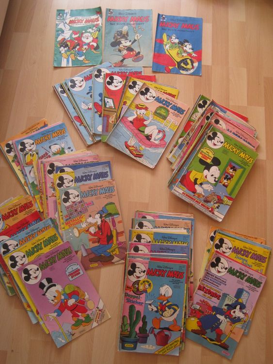 Micky Maus 1980 89 Comic Riesen 92 Hefte LOT Kaufen Auf Ricardo