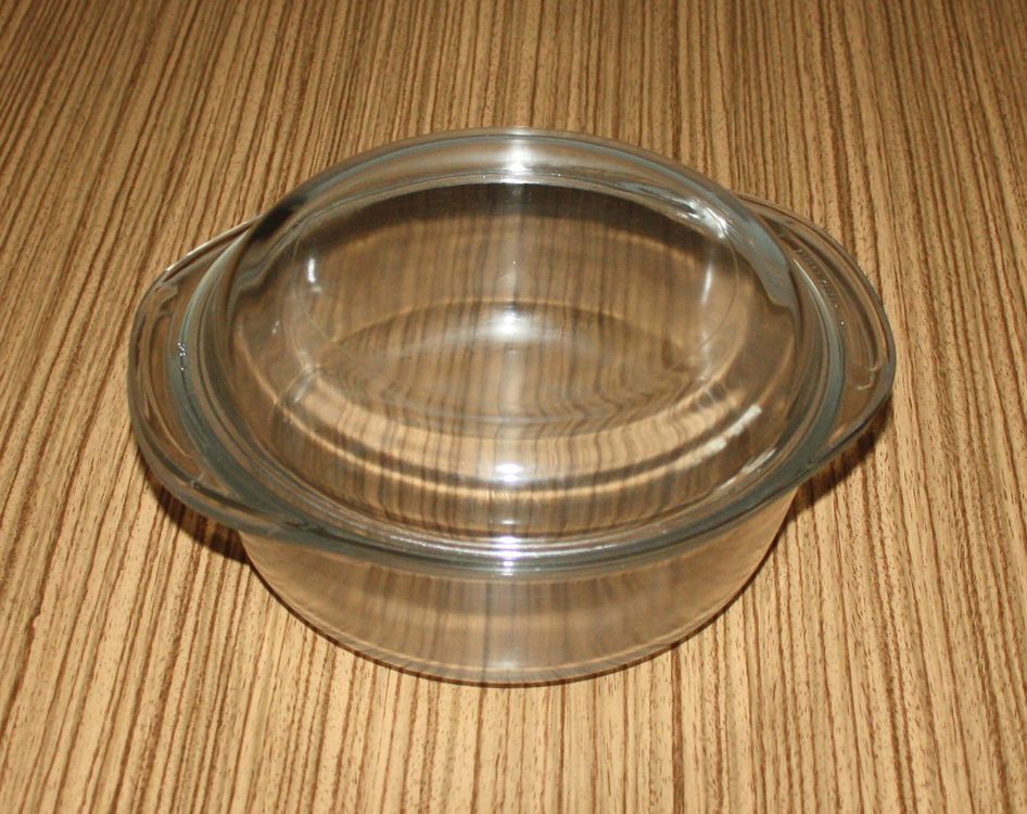 Runde Auflaufform Mit Deckel Pyrex Glas Kaufen Auf Ricardo