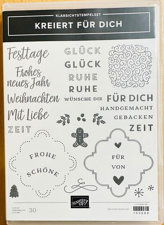 Stampin Up Kreiert F R Dich Stempelset Neu Kaufen Auf Ricardo