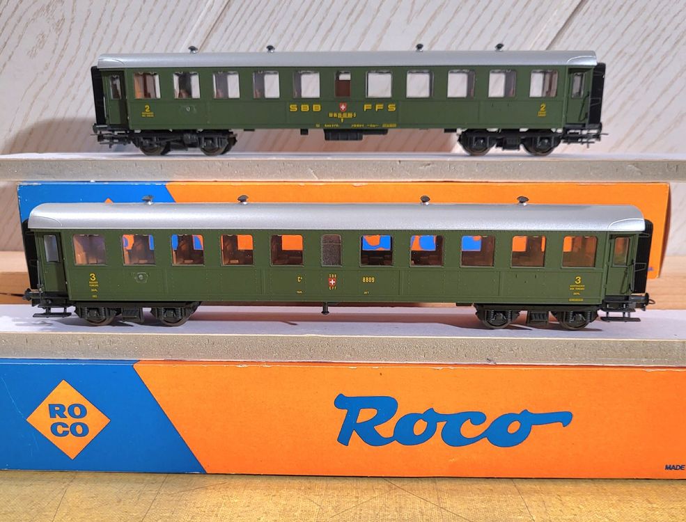 ROCO 44200 A B SBB II III Klasse WAGEN Acheter Sur Ricardo