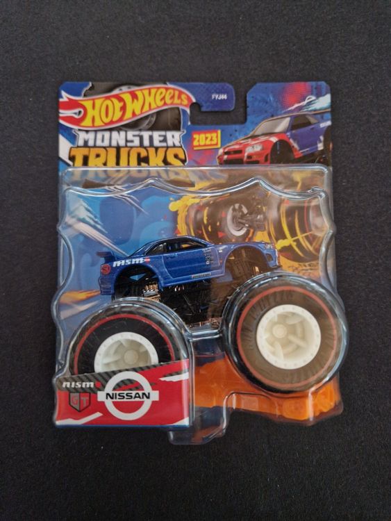Hot Wheels Monster Truck Nissan Skyline Treasure Hunt Neu Und Originalverpackt In