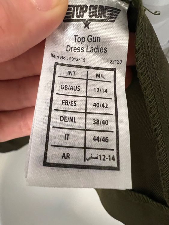 Top Gun Kleid Kostüm für Damen Kaufen auf Ricardo