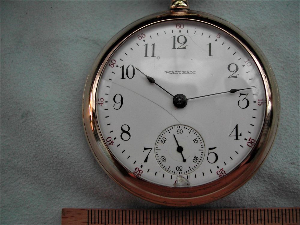 WALTHAM TASCHENUHR MADE IN USA ANKERWERK GOLDFILLED Kaufen Auf