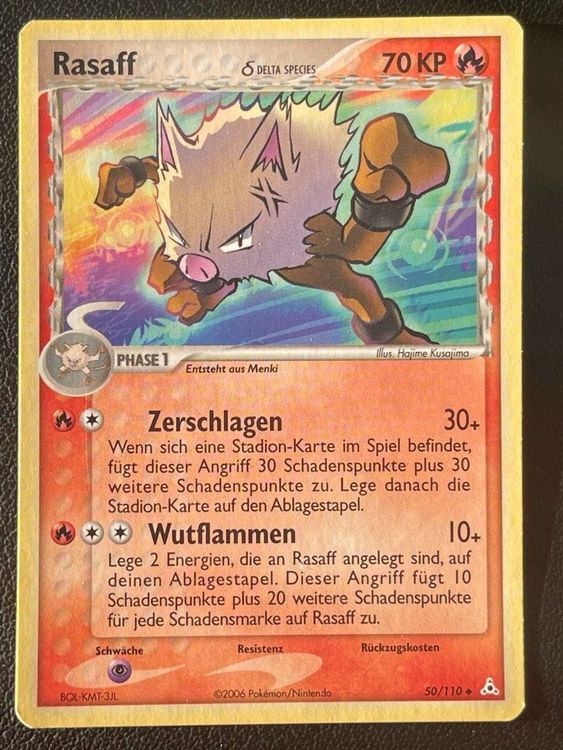 Rasaff 50 110 Pokémon EX Holon Phantoms Kaufen auf Ricardo