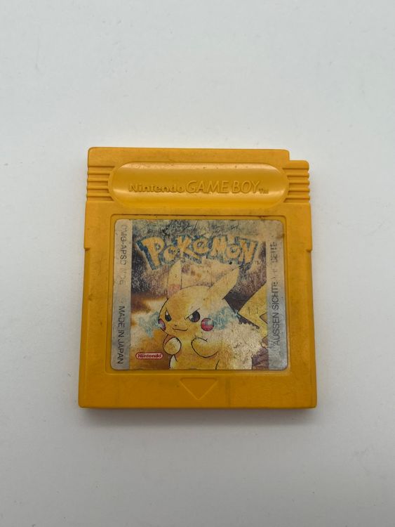 Pokemon Gelbe Edition Gameboy Nintendo Deutsch Kaufen Auf Ricardo