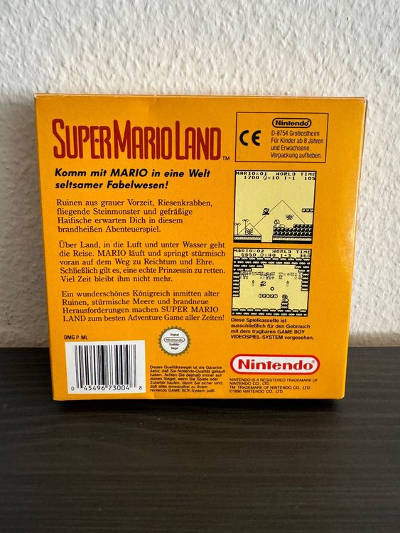 Super Mario Land Gameboy Classic Mit Ovp Cib Ab Chf Kaufen