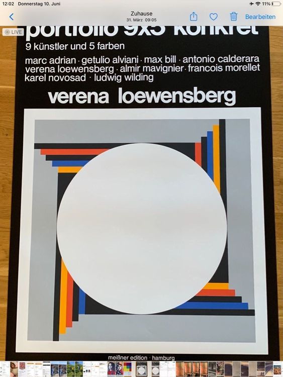 Loewensberg Verena Original Plakat Kaufen Auf Ricardo