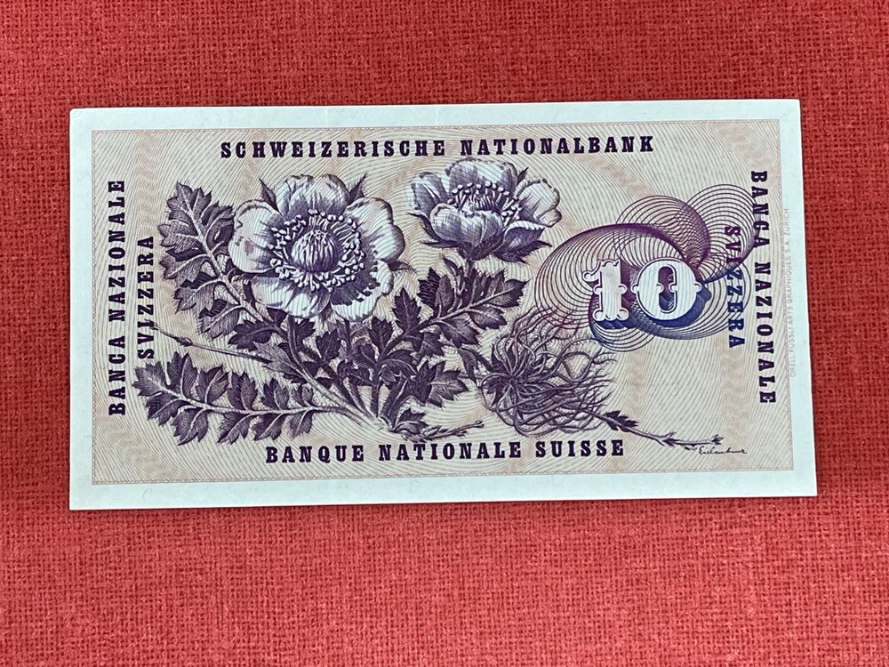 Franken Banknote Februar Weing Gebraucht Top Kaufen Auf Ricardo