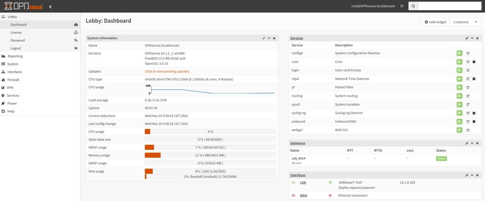 Sophos Firewall Xg Rev Security Gw Mit Opnsense Kaufen Auf Ricardo