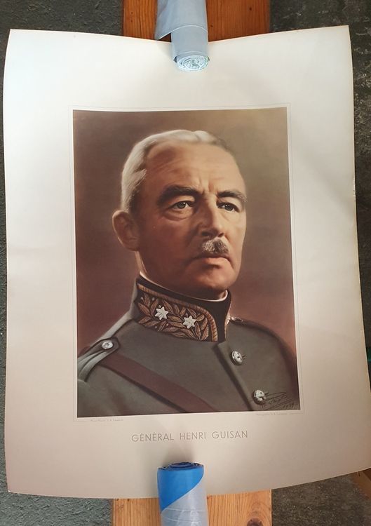 General Guisan Original Plakat Gross Kaufen Auf Ricardo