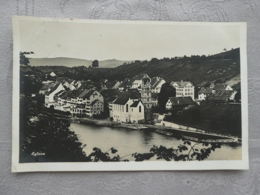 Eglisau Dorfkirche Und Altstadt Gelaufen 1929 Kaufen Auf Ricardo