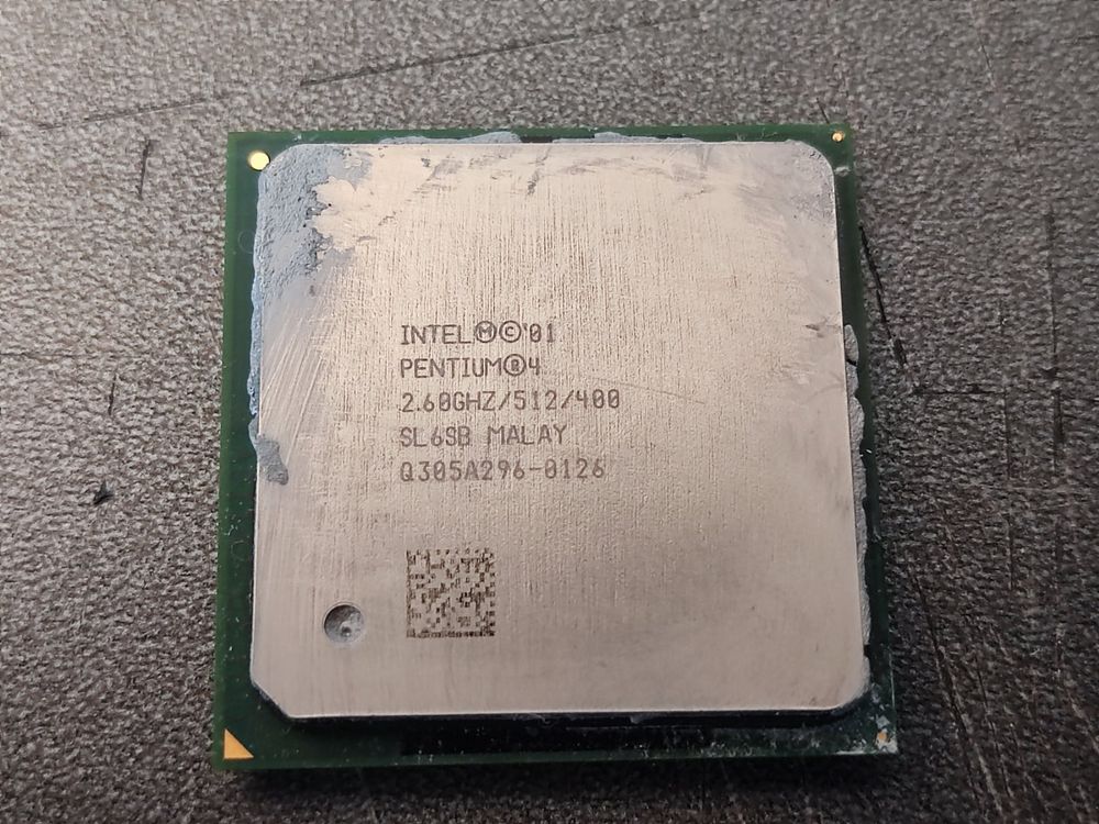 Intel Pentium 4 Prozessor 2 60 GHz 512 KB Cache 478 Kaufen Auf