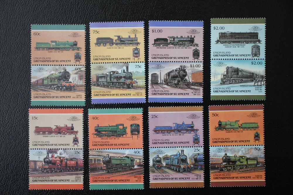 Sch Ne Eisenbahn Briefmarken Aus Der Karibik Kaufen Auf Ricardo