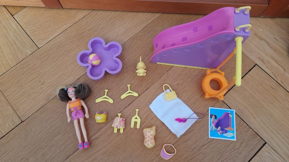 Polly Pocket Swimming Pool Party grand lot 3 poupées Kaufen auf