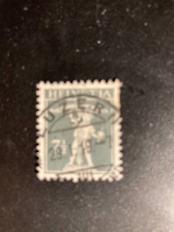 Schweiz 1919 Tellknabe 7 5Rp Type 3 Vollstempel LUZERN 29 1 Kaufen