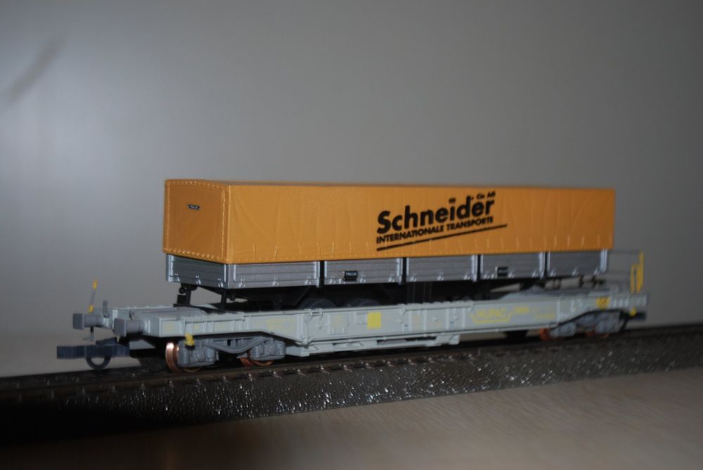 Roco Sbb Cff Hupac Tragtaschenwagen Mit Schneider Auflieger Kaufen