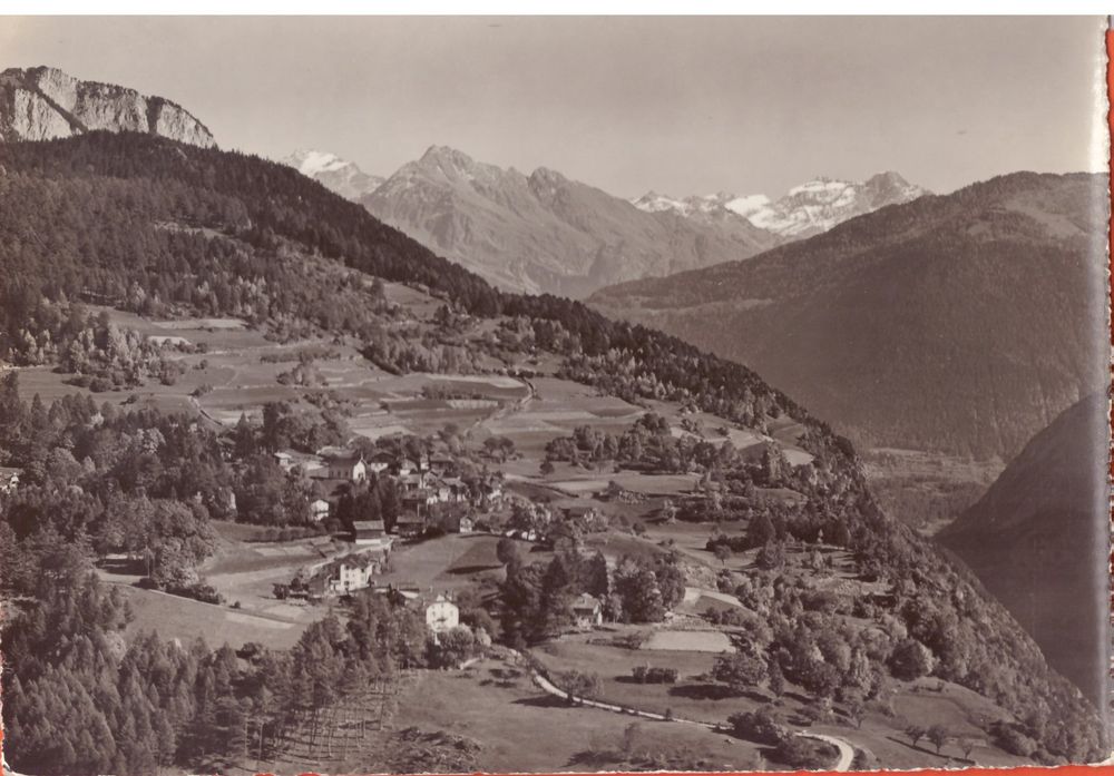 1961 CHEMIN DESSUS S MARTIGNY DORF FLUGAUFNAHME BAHNHOF Kaufen Auf