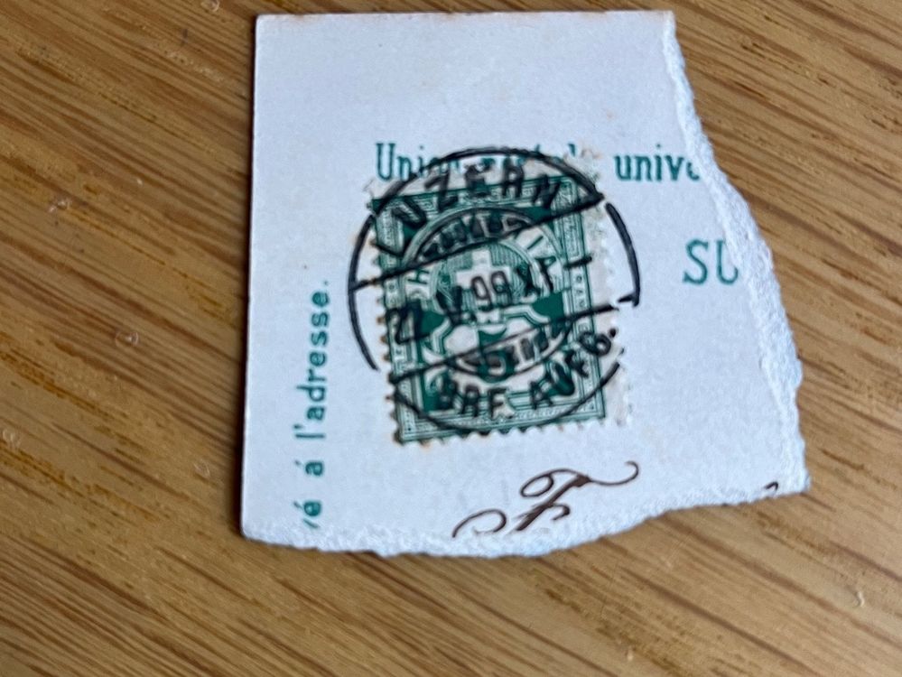 Wertziffer mit schönem Vollstempel Luzern Kaufen auf Ricardo