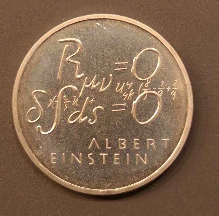 Gedenkmünze 5 Fr 1979 Albert Einstein Kaufen auf Ricardo