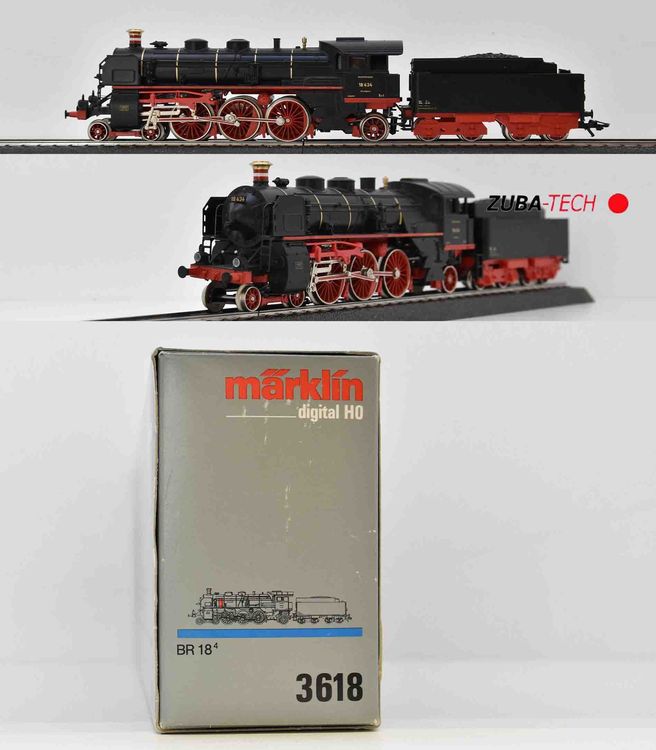 Märklin 3618 Dampflok BR 18 4 DRG H0 Digital WS mit OVP Kaufen auf