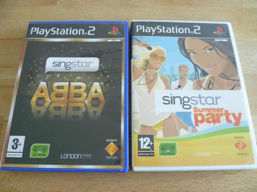 Singstar ABBA Singstar Summer Party für Sony PlayStation 2 Kaufen