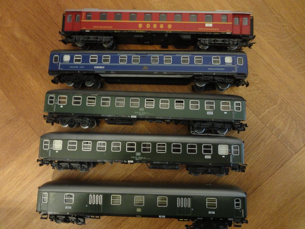 Märklin Tolles Lot 5 Stk Waggons H0 Kaufen auf Ricardo