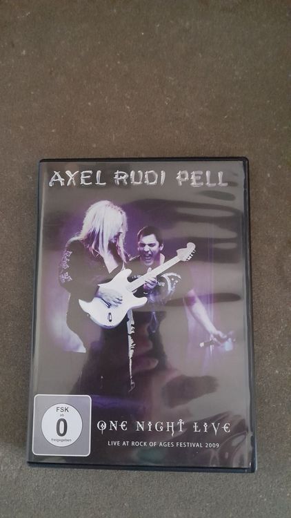 AXEL RUDI PELL LIVE AT ROCK OF AGES FESTIVAL 2009 DVD Kaufen Auf Ricardo